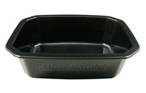 520cc PP Black Food Lidding Tray - ECatering Essentials