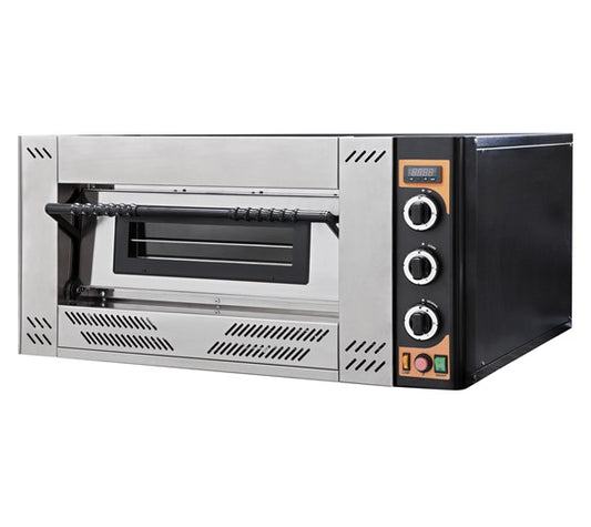 Contender G6 Gas Pizza Oven. Capacity 6 x 12 inch Pizzas - Made In Italy