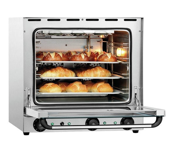 Bartscher Commercial Convection Oven with Steam & Grill 62L Capacity