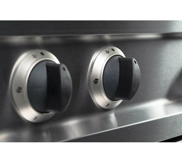 Contender Heavy Duty 4 Burner Gas Range Cooker - Natural Gas or LPG