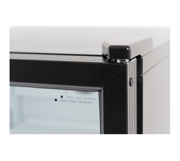 Premium Contender 133L Commercial Single Door Drinks Fridge - Hinged Doors