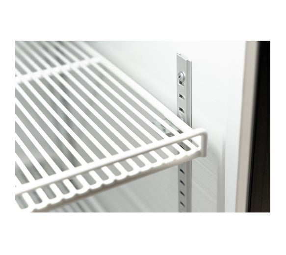 Premium Contender 133L Commercial Single Door Drinks Fridge - Hinged Doors