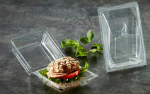 4" Roll Bap Box with Hinged Lid - ECatering Essentials