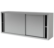 Italinox Wall Cupboard - Cabinet Stainless Steel - Sliding Doors - 1000mm Wide