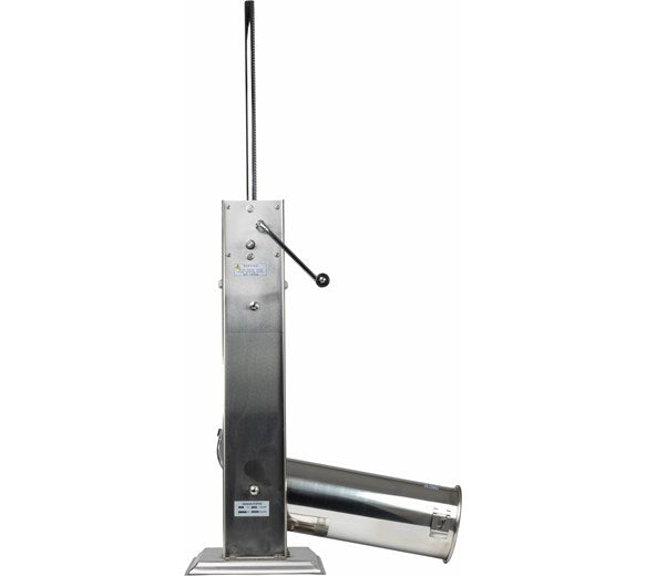 Quattro 7 Litre Stainless Steel Sausage Stuffer - Filler - Maker
