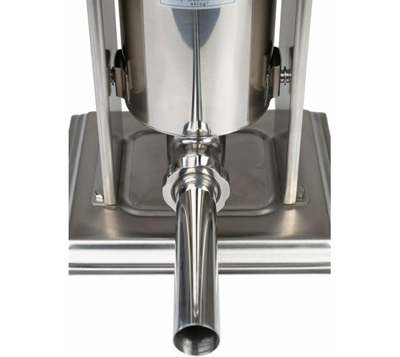Quattro 7 Litre Stainless Steel Sausage Stuffer - Filler - Maker