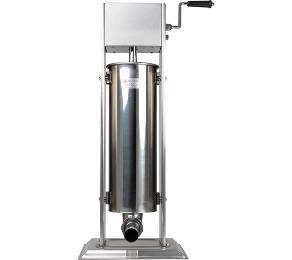 Quattro 7 Litre Stainless Steel Sausage Stuffer - Filler - Maker