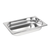 Quattro 1/4 Gastronorm Pan 40mm Deep Stainless Steel