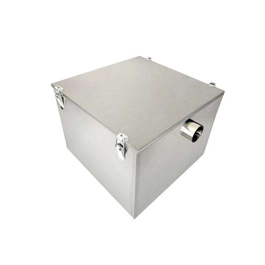 Quattro Stainless Steel 5kg / 16 Litre Grease Trap - Fat Separator