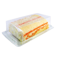 Case of 240 Rectangular Hinged Cake Container