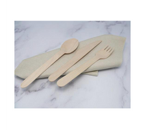 ECatering Essentials Eco-Friendly 6.2 Inch Wooden Birchwood Forks Pack of 1000