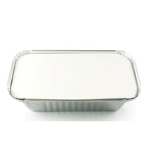Case of 500 Heavy Poly Coated Paper Lid No.6a Foil Containers