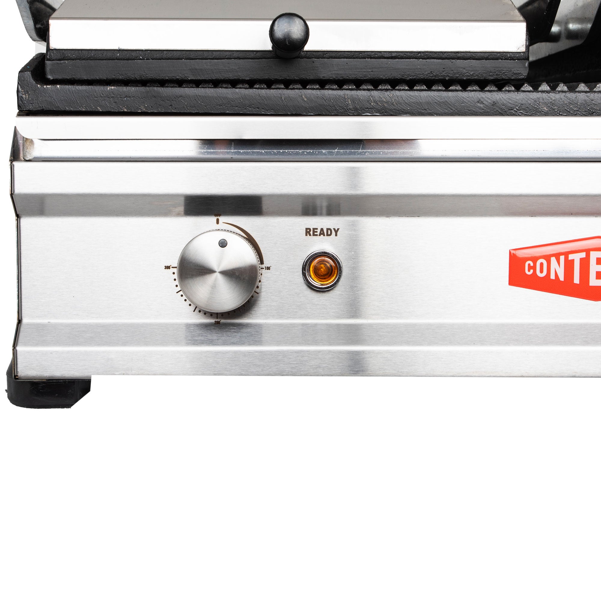 Contender Twin Contact Panini Grill Ribbed Top and Bottom Plates