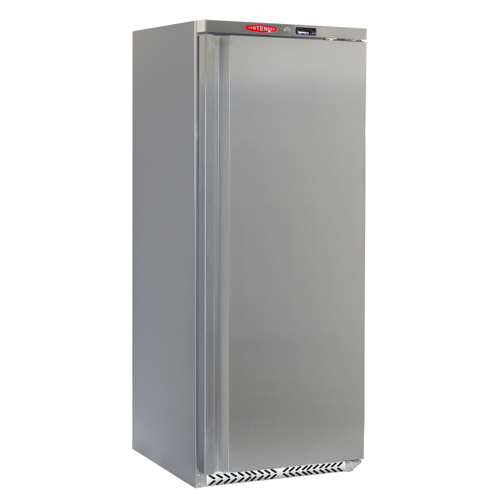 Contender Stainless Steel Upright Freezer - 600L Capacity - Ventilated