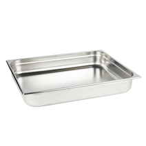 Quattro 2/1 Gastronorm Pan 100mm Deep Stainless Steel