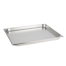 Quattro 2/1 Gastronorm Pan 20mm Deep Stainless Steel