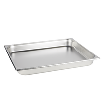 Quattro 2/1 Gastronorm Pan 40mm Deep Stainless Steel