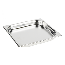 Quattro 2/3 Gastronorm Pan 40mm Deep Stainless Steel