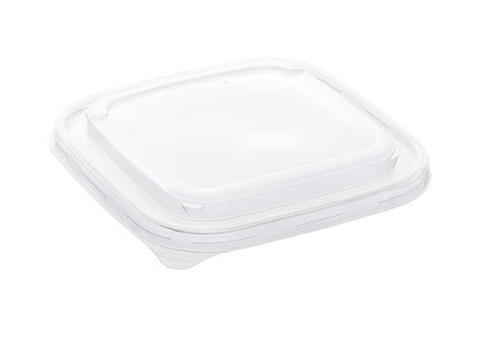 Case of 300 PP Microwave Square Lids to fit 750ml