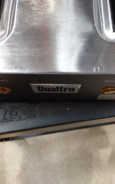 GRADED - Quattro Ceramic Plate Double Contact Grill  Flat Top - Flat Bottom Plate