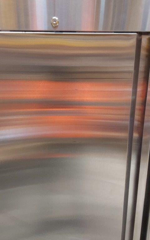 Contender 1200 Litre Double Door Stainless Steel Refrigerator with Castors