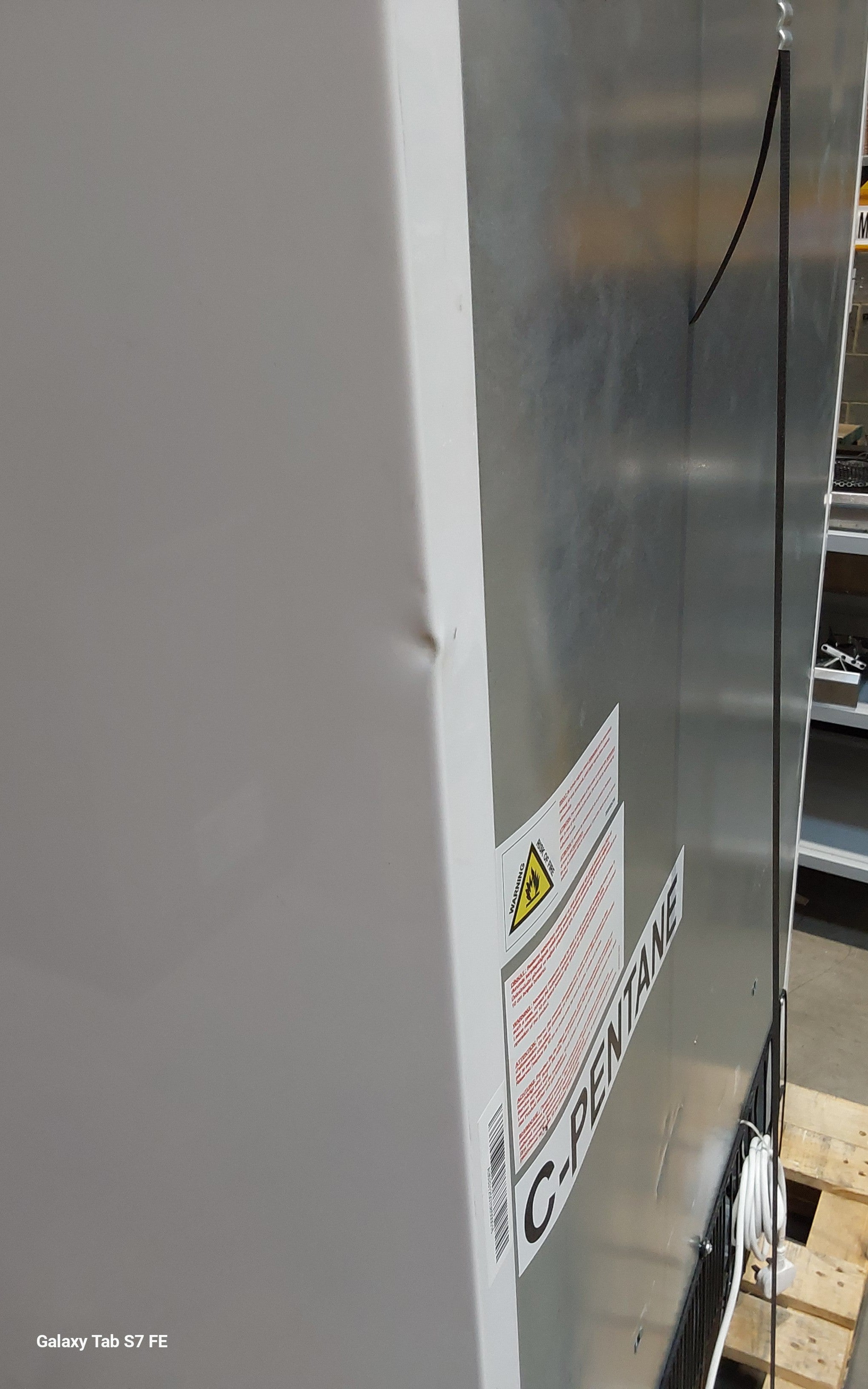 Contender 783L Double Glass Door Fridge (Hinged) - High-Volume Display Storage