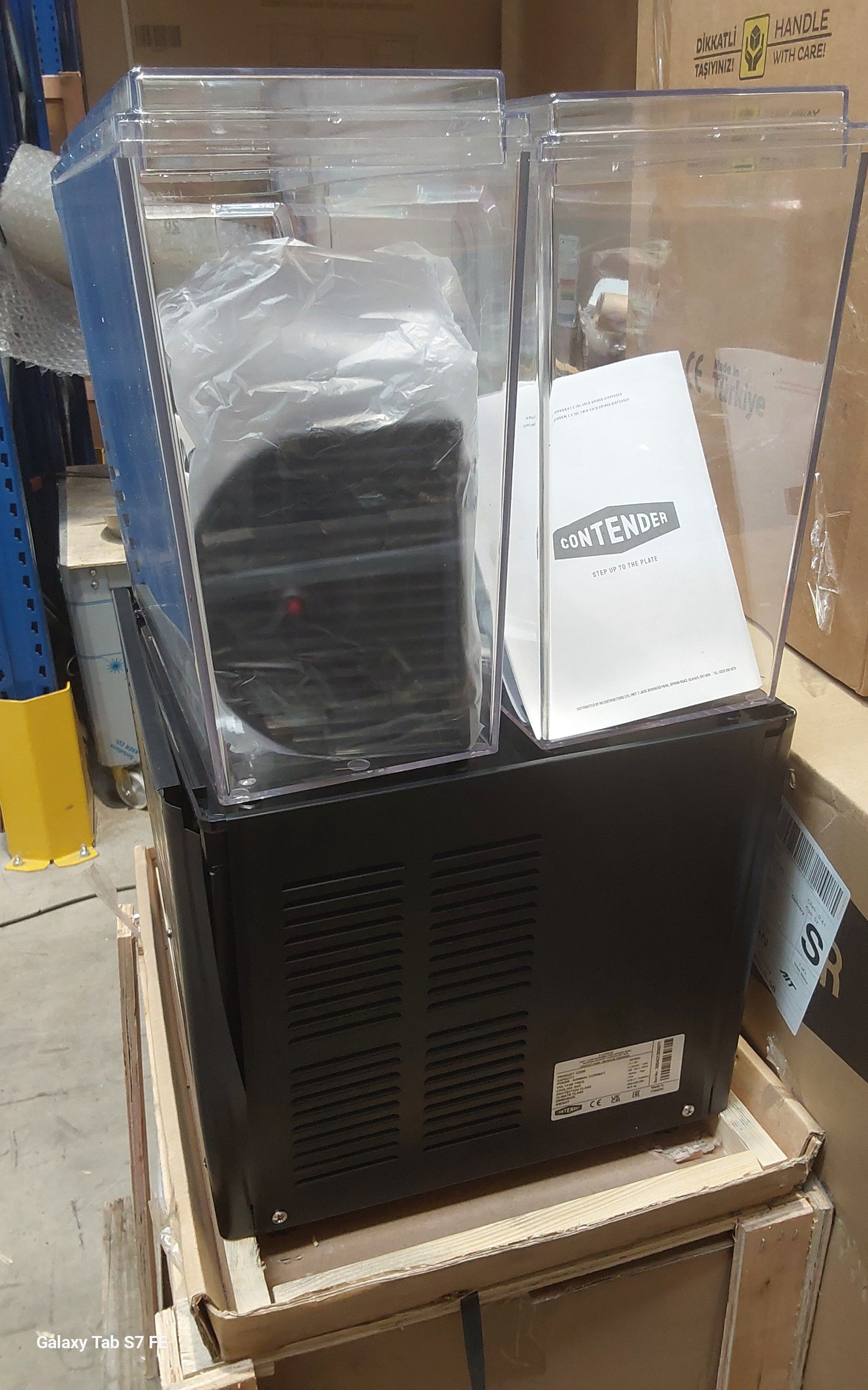 Contender 2 x 20L Twin Cold Drinks Dispenser