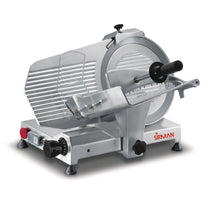 Sirman Mirra 300 -12 inch Meat Slicer. Emergency Stop Button - Made In Italy