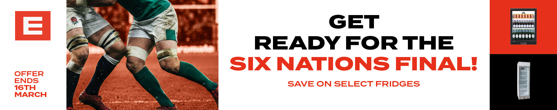 Shop Commercial Catering Equipment for Celebrating the Six Nations Final at ECatering