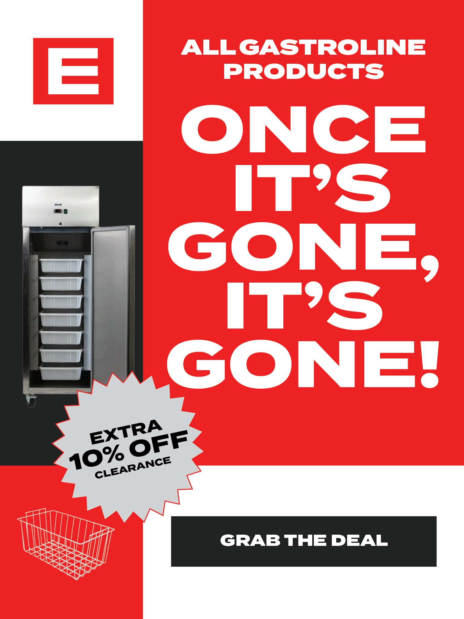 Once it's gone it's gone! Extra 10% off Gastroline!