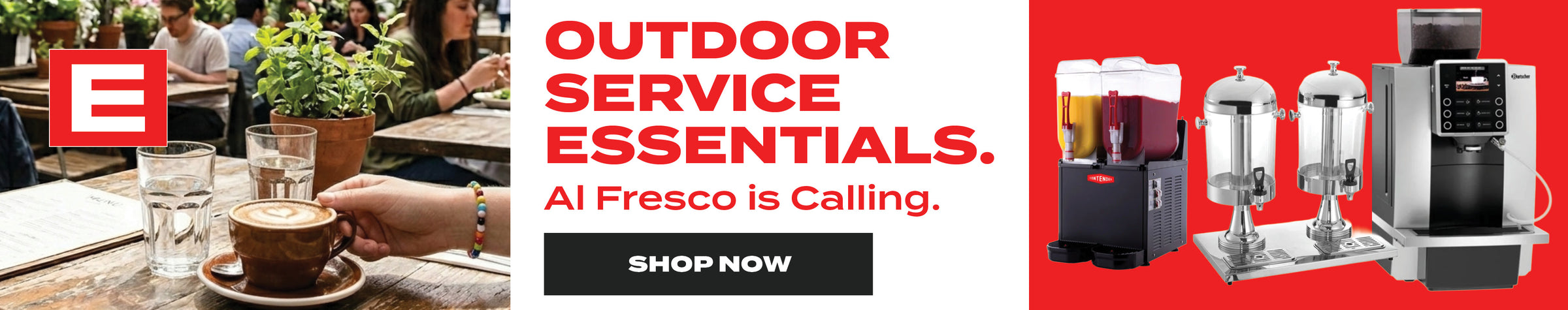 Get ready for summer with our outdoor catering essentials!
