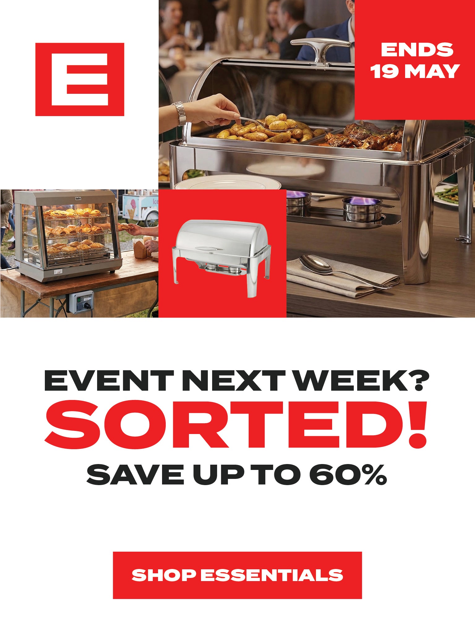 Make every event seamless. Professional equipment for high-volume events, in stock and ready to ship. Shop essentials.