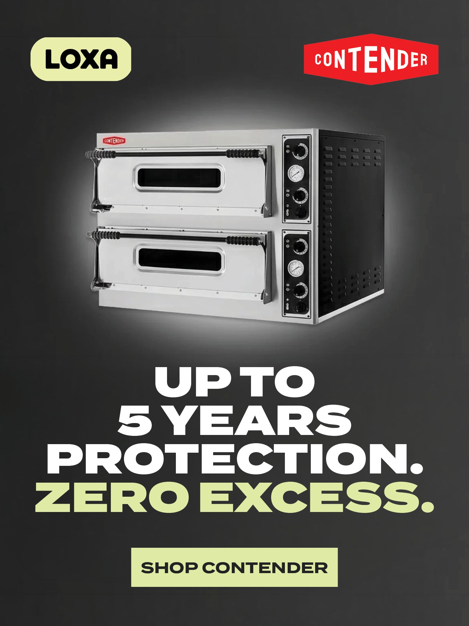 Shop Contender Equipment - 2 years Free Warranty, with 5 Years available at extra cost