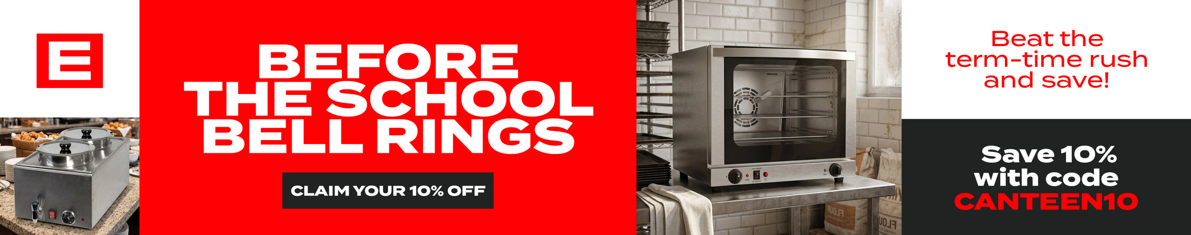 Sort your canteen before the term starts - 10% off with CANTEEN10 at checkout