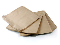1000 10 x 10 Large Brown Strung Paper Bags