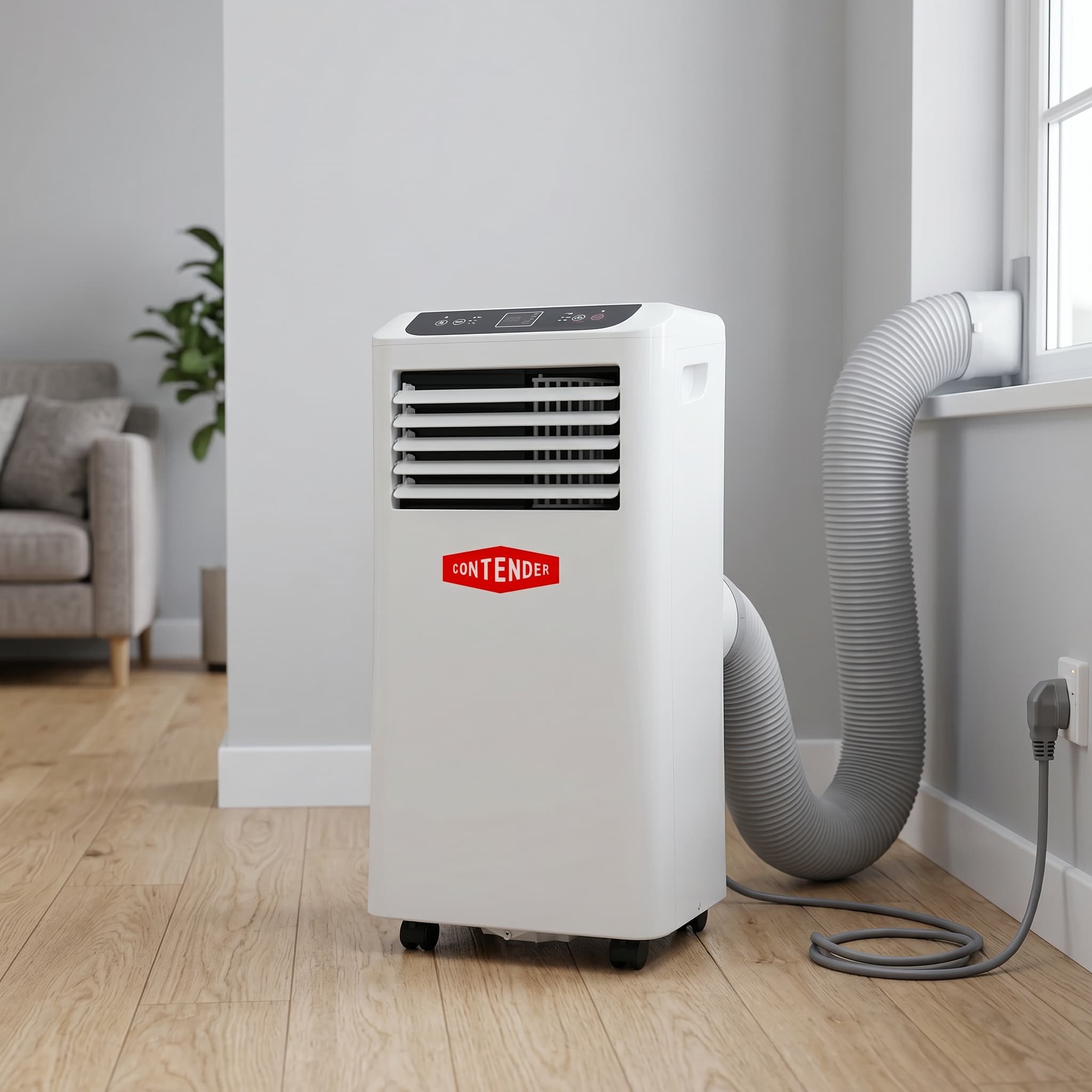 Contender Commercial 9000btu Portable Air Conditioning Unit - Window Kit Included