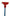 Kentucky Mop Handle Aluminium Metal Clip Red
