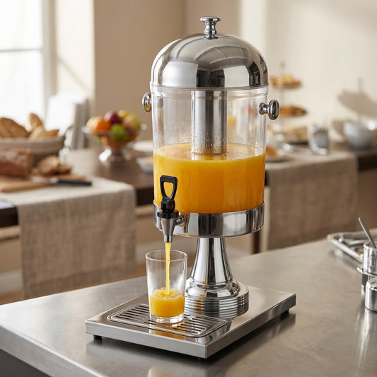 Contender Executive Juice Dispenser, 8L, Ice Chamber – Fresh Chilled Drinks on Display