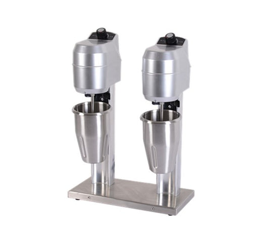Contender Double Jug Milk Shaker, Stainless Steel – Double the Output, Same Great Shake