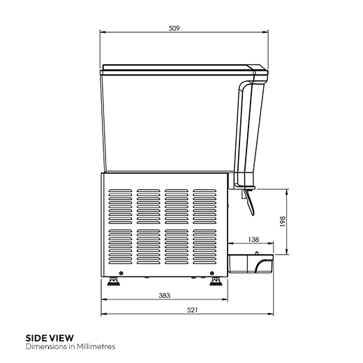 Contender 1 x 20L Cold Drinks Dispenser