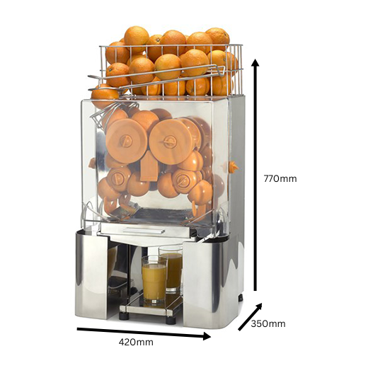Contender Automatic Orange Juice Machine – High-Speed Fresh Juice Production
