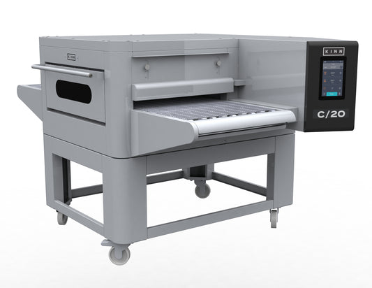 GRADED - KINN 20" Belt Electric Conveyor Pizza Oven C/50 With Free Stand - Single Phase Electric