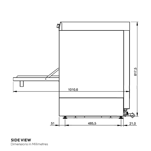 Contender Undercounter Dishwasher & Glasswasher (Drain Pump, 13A) – Efficient Commercial Dishwashing