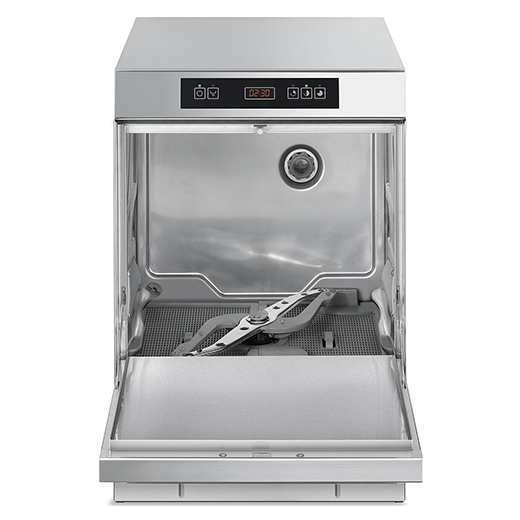 Smeg Professional Topline Undercounter Glasswasher with Integrated Softener 400mm Basket – SPG415SUK