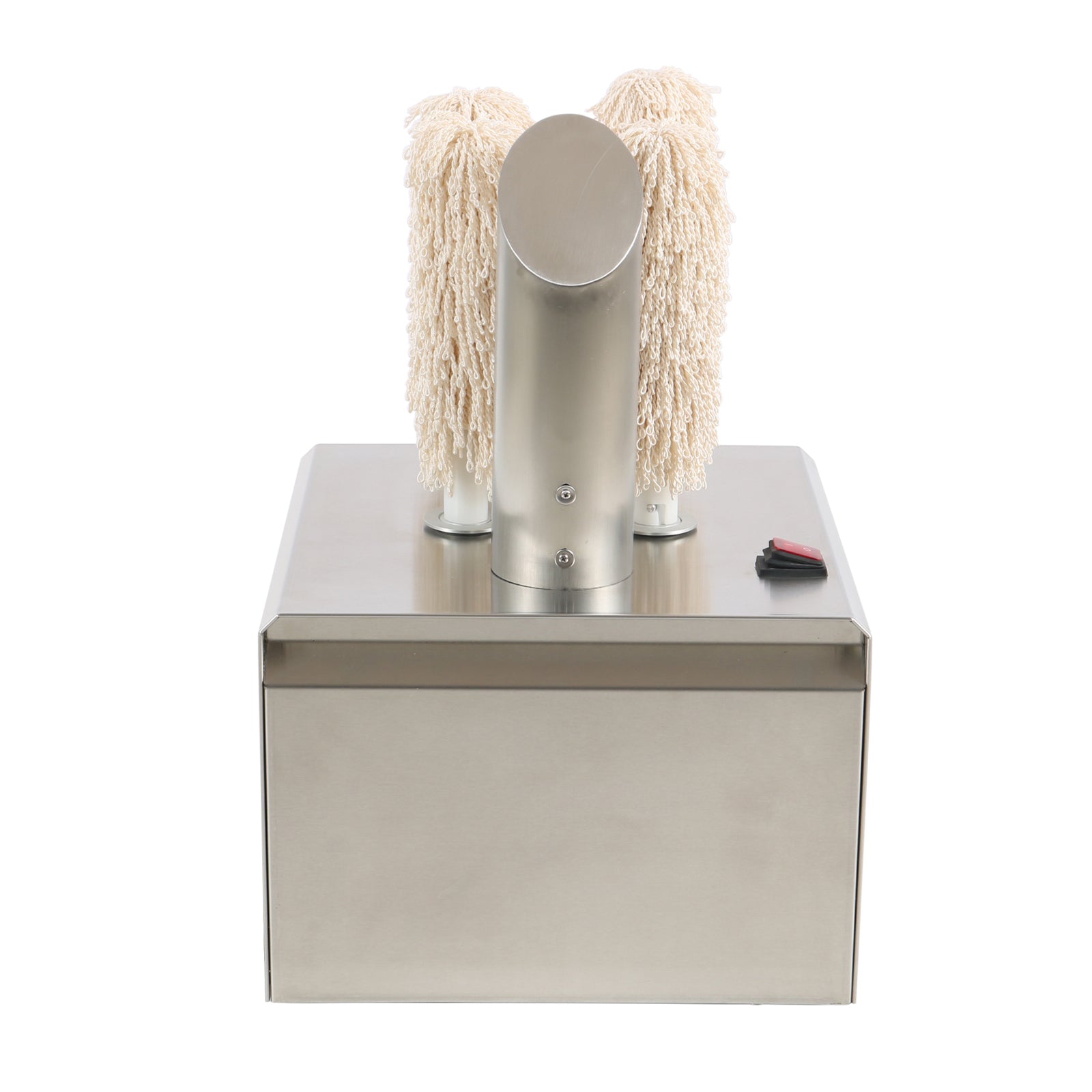 Contender Glass Dryer & Polisher, 5 Brushes, 330 Glasses Per Hour – Spotless Glasses at Speed