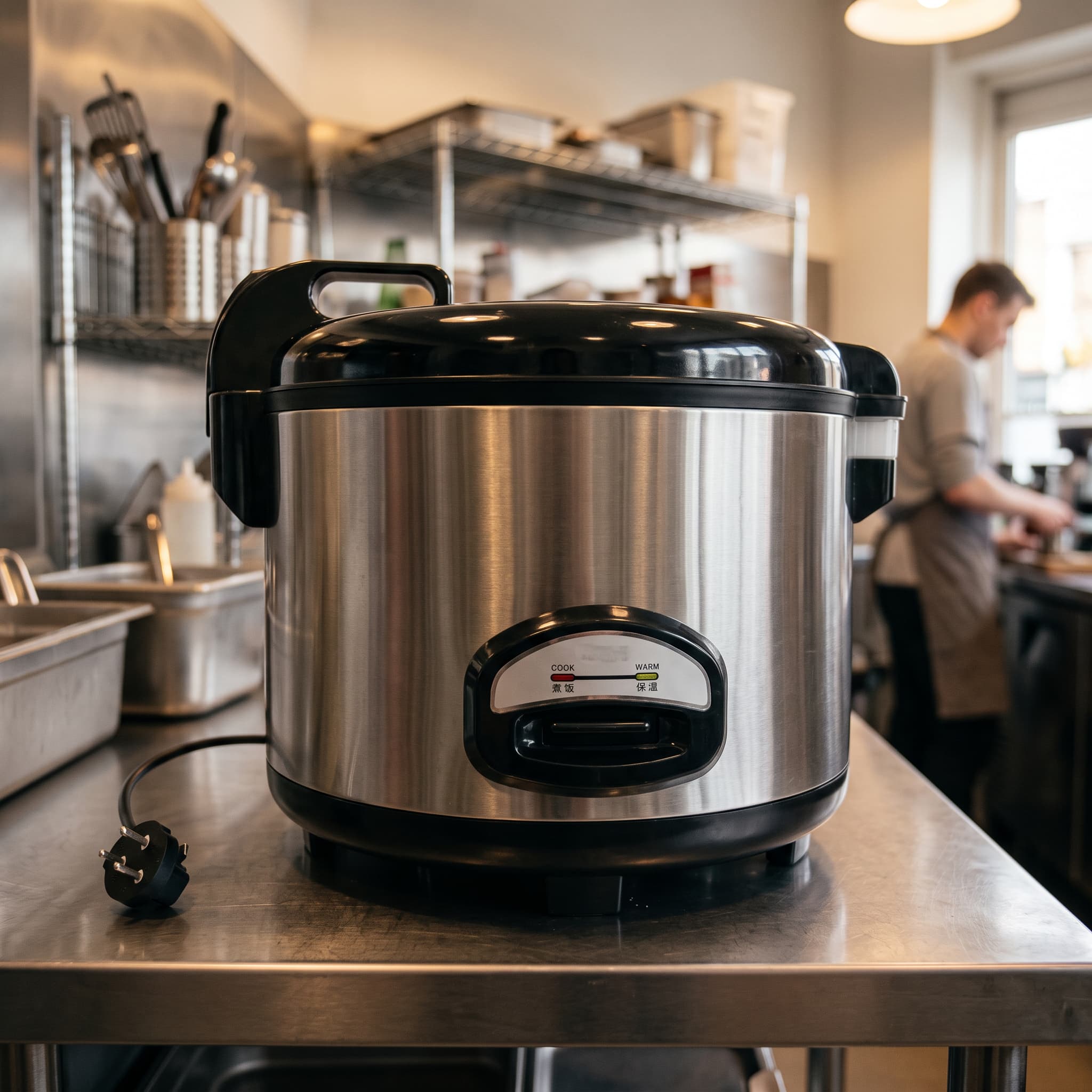 Contender Commercial Electric Rice Cooker, 10L -  Consistent Perfect Rice at Volume