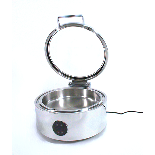 Quattro 6L Round Waterless Chafer with Digital Control