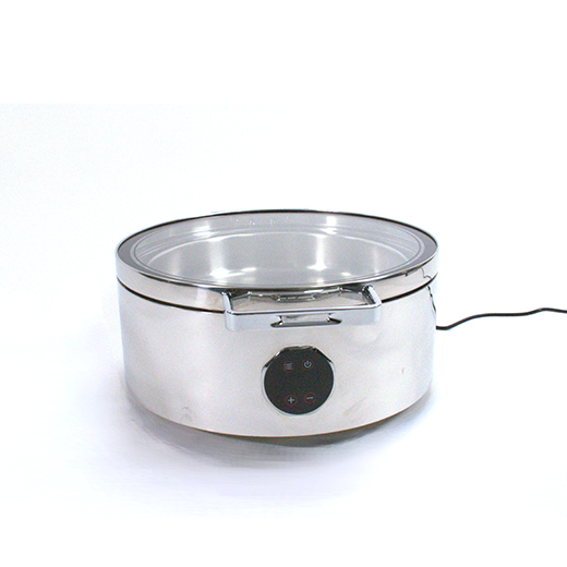 Quattro 6L Round Waterless Chafer with Digital Control