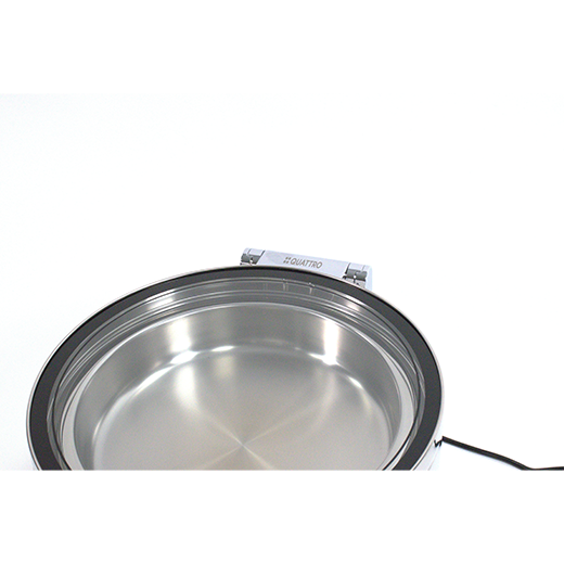Quattro 6L Round Waterless Chafer with Digital Control