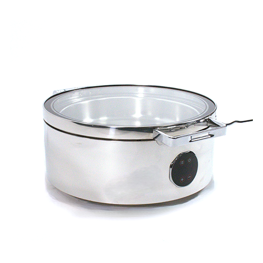 Quattro 6L Round Waterless Chafer with Digital Control